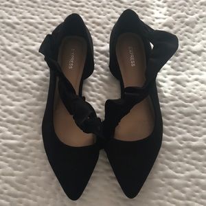Ruffle top Flats